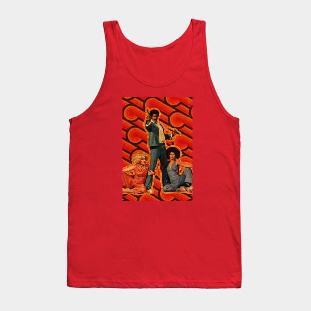 Black Dynamite Tank Top by zuksone